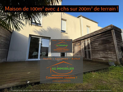 Maison - 100 m² - 5 pièces