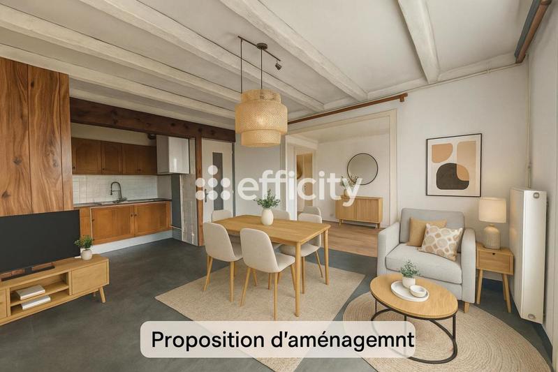 Appartement - 61 m² - 4 pièces