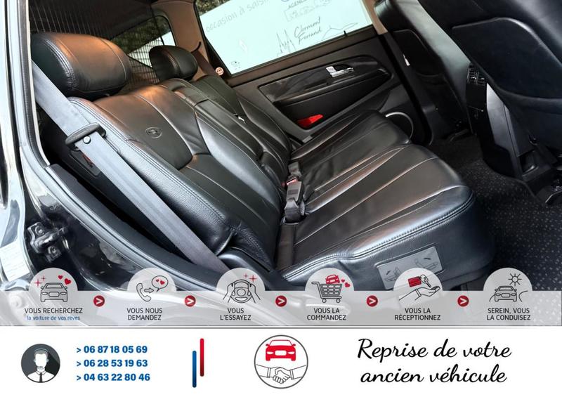 Ssangyong Rexton II 2.7 d 4x4 186cv 270 Xvd Sport (Mercedes) Grand Luxe Bva Mode Winter Sport*Vitres teintées*Attelage*Marche pied*Barres de toit*Moteur à Chaine* Véhicule Sous Garantie Révision Ok* Carte Grise Moitié prix (Véhicule plus 10 ans)* équipé P