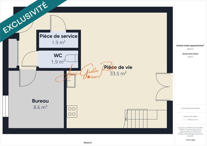 Maison - 88 m² - 4 pièces