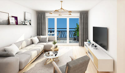 Appartement - 99 m² - 4 pièces