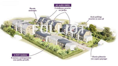 Appartement - 56 m² - 3 pièces