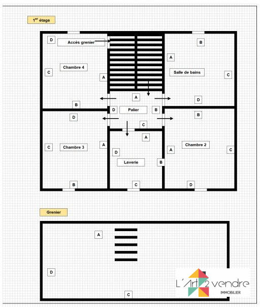 Maison - 135 m² - 5 pièces