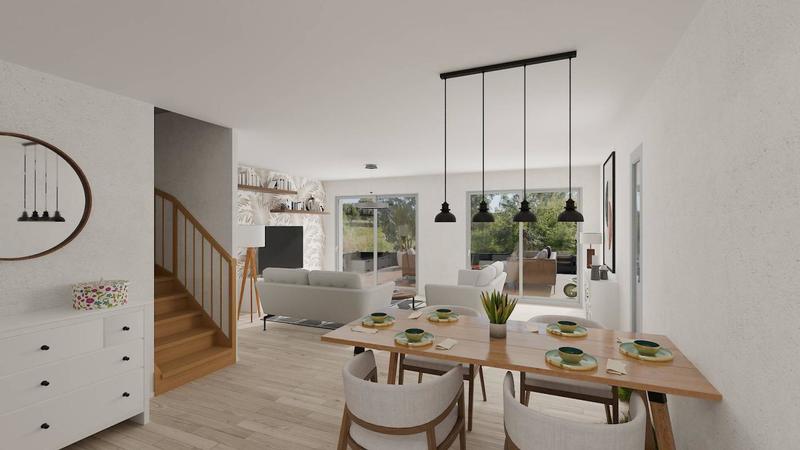 Maison - 98 m² - 4 pièces