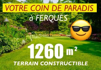 Terrain - 1 260 m²