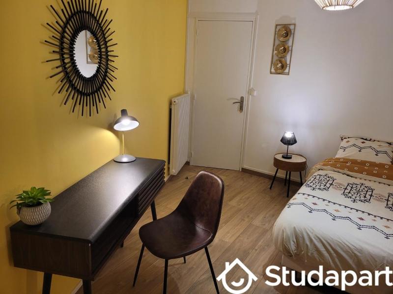 Chambre - 10 m² - 1 pièce