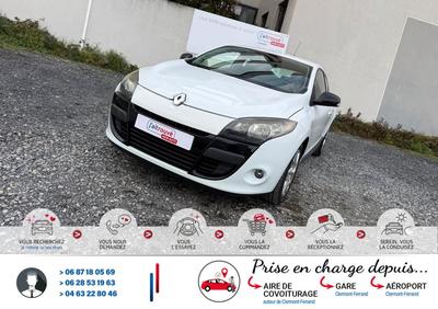 Renault Mégane 3 Coupé 1.6 16v 110Cv White Color édition Emotion Bv6 Crit'Air 1* 117000km*Ct Révision Kit Distribution Entretien Complet*Véhicule Sous Garantie*100 Points de Contrôles*CarteGrise Moitié prix (Véhicule plus 10 ans)*Sièges chauffant*Régulate