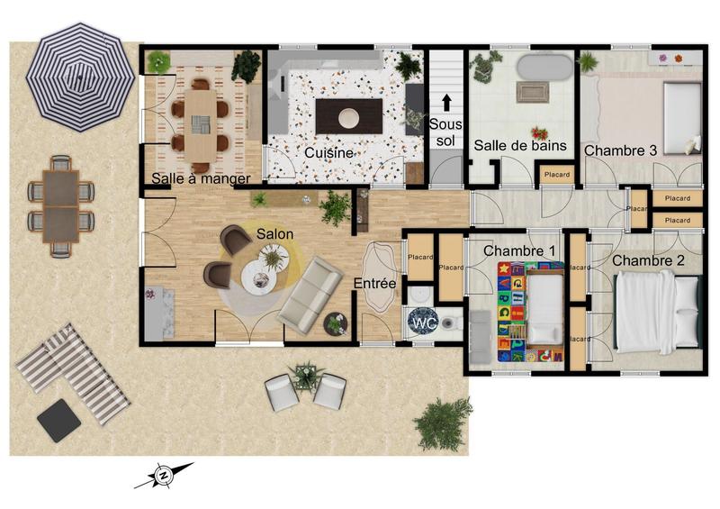 Maison - 161 m² - 6 pièces