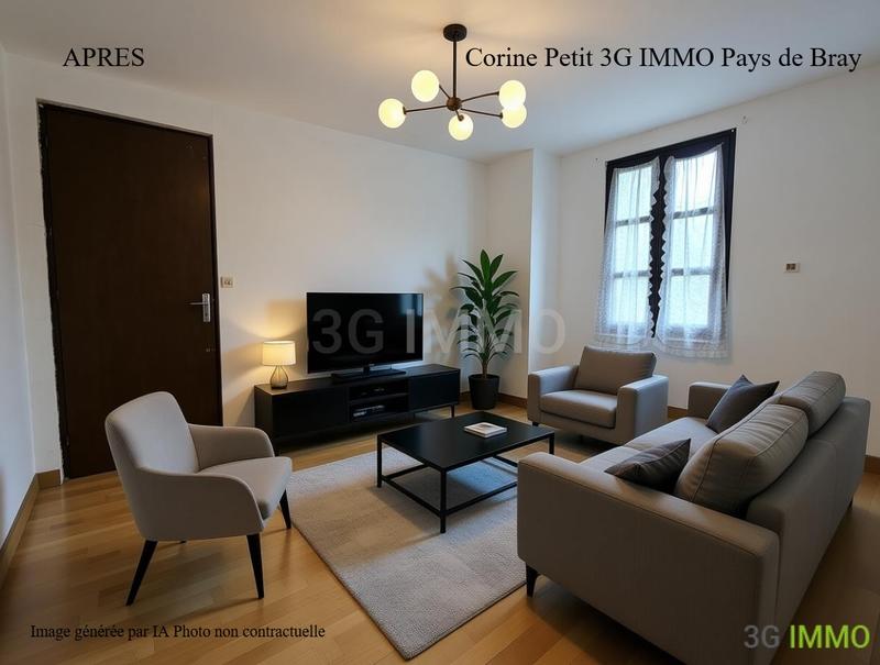 Longère - 57 m² - 5 pièces