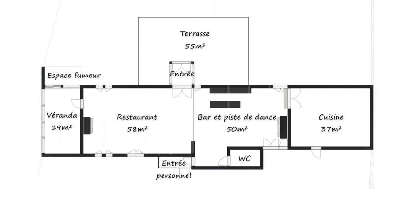 Local commercial - 180 m²