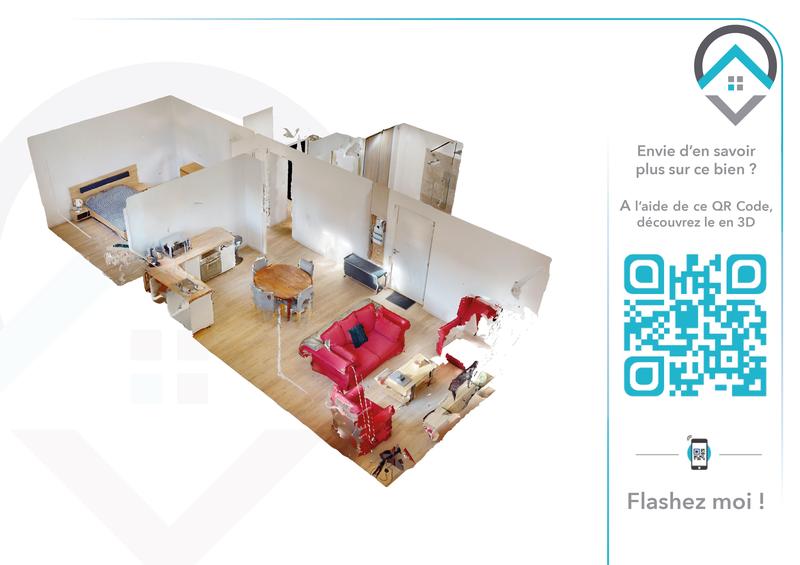 Appartement - 56 m² - 3 pièces