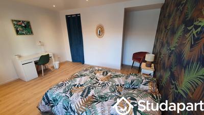 Chambre - 12 m² - 1 pièce