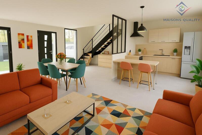 Maison - 100 m² - 4 pièces