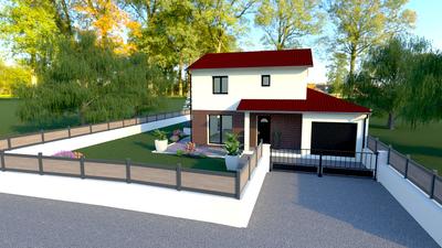 Maison - 90 m² - 4 pièces