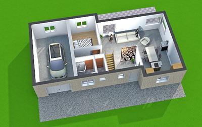 Maison - 124 m² - 5 pièces