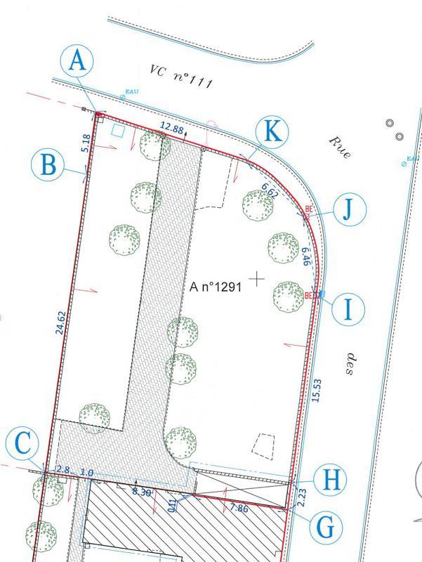 Terrain constructible - 547 m²