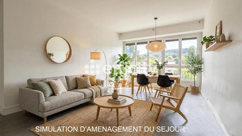 Appartement - 72 m² - 4 pièces