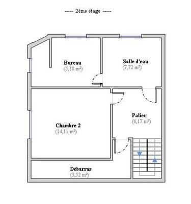 Appartement - 80 m² - 4 pièces