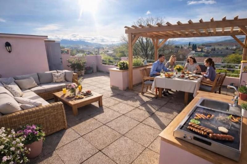 Maison - 90 m² - 4 pièces