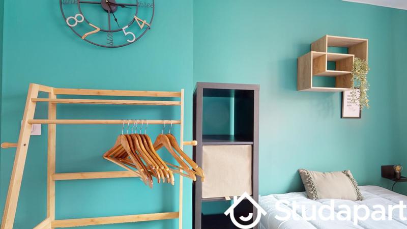 Chambre - 9 m² - 1 pièce