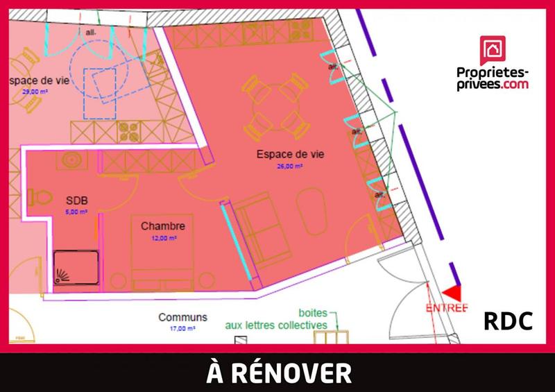 Appartement - 142 m² - 4 pièces
