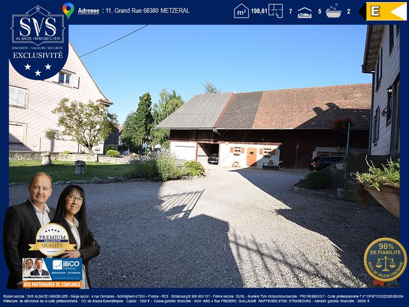 Maison - 199 m² - 7 pièces