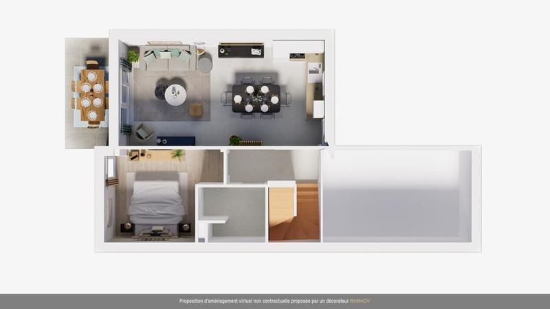 Maison - 85 m² - 4 pièces