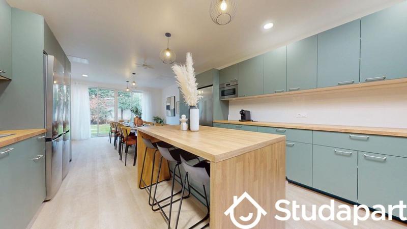 Chambre - 9 m² - 1 pièce