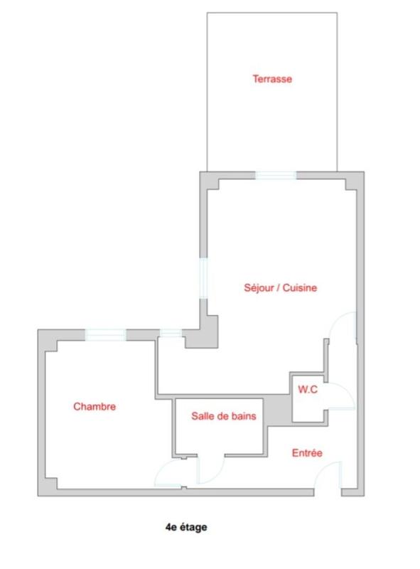 Appartement - 49 m² - 2 pièces