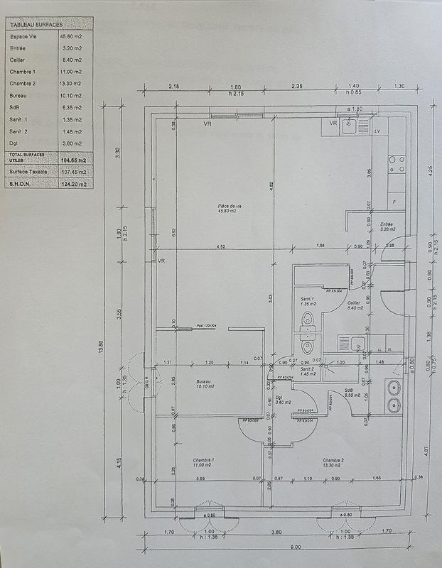 Maison - 109 m² - 5 pièces