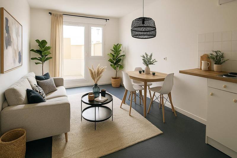 Appartement - 30 m² - 1 pièce