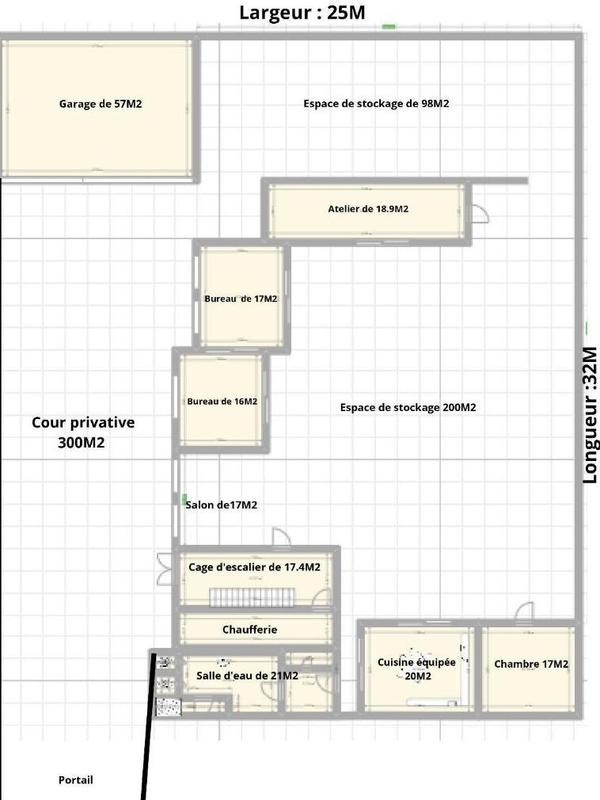 Local d'activité / Entrepôt - 1 300 m²
