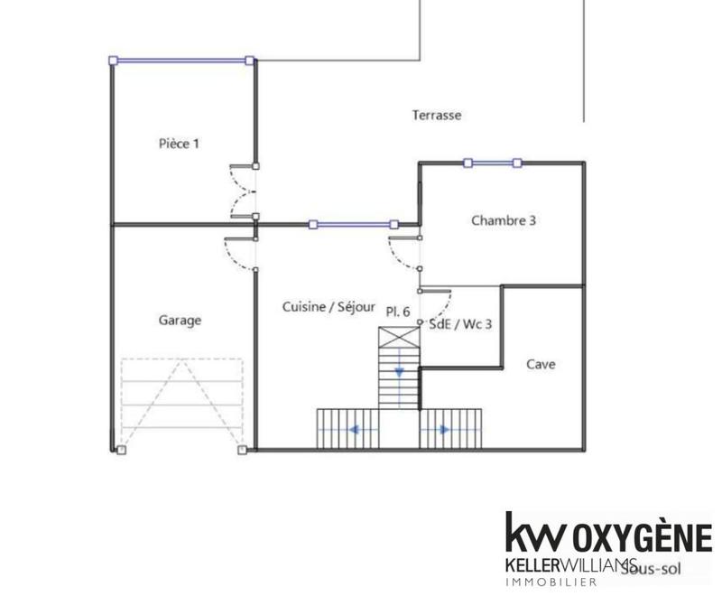 Pavillon - 170 m² - 5 pièces