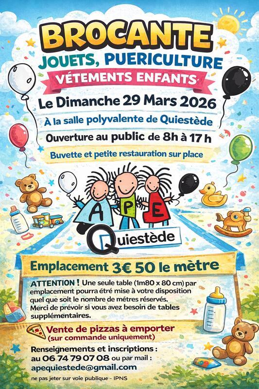 Bourse aux jouets - puériculture