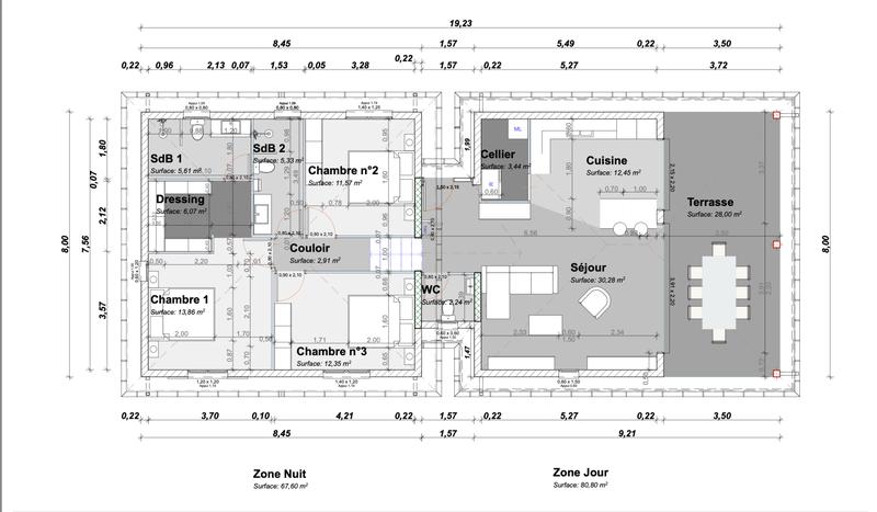 Villa - 150 m² - 6 pièces