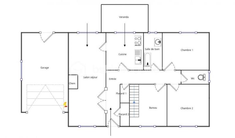 Maison ancienne - 135 m² - 6 pièces