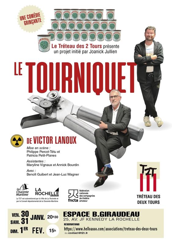 Théâtre "Le Tourniquet" comédie de  Victor Lanoux
