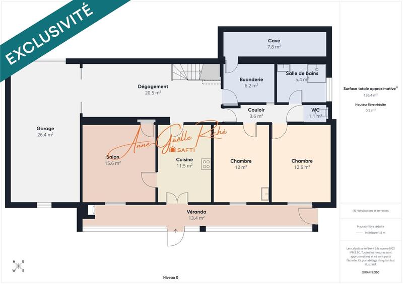 Maison - 176 m² - 9 pièces