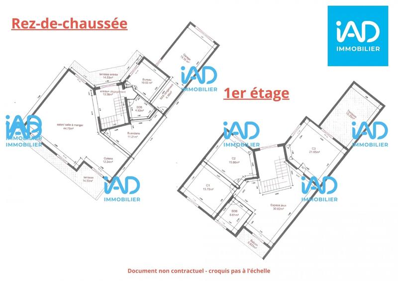Maison - 195 m² - 7 pièces
