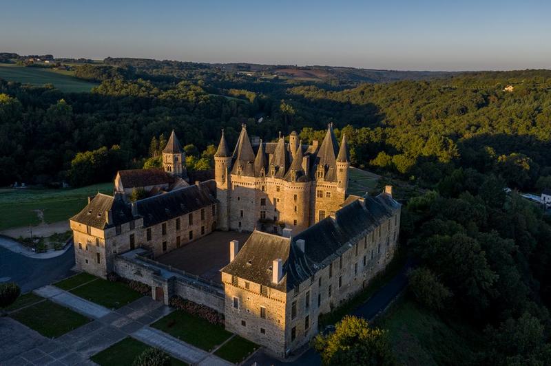 Visite guidée des toitures - Château en fête