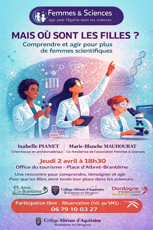 Conférence: Mais où sont les filles?