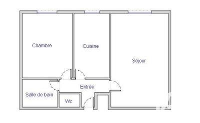 Appartement - 38 m² - 2 pièces