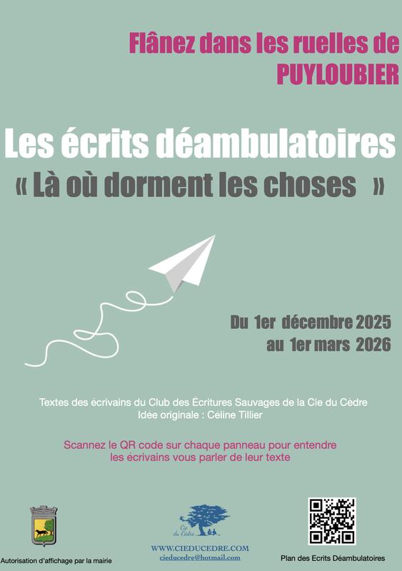 Ecrits déambulatoires