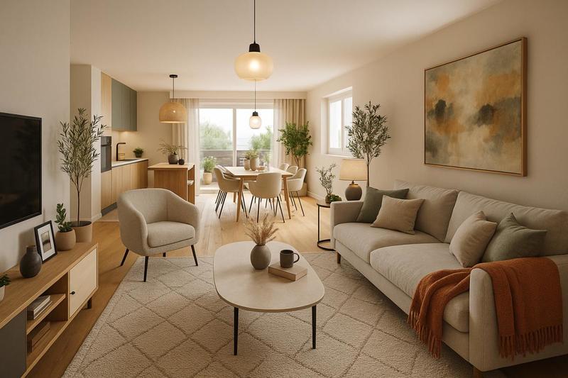 Appartement - 70 m² - 3 pièces