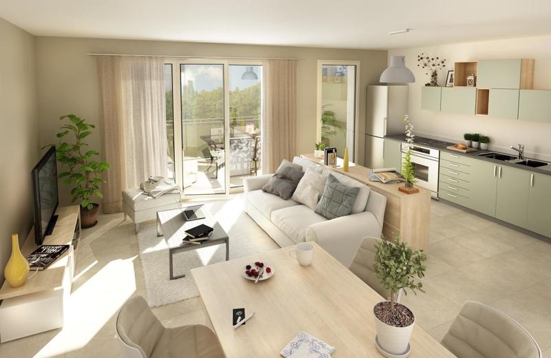 Appartement - 54 m² - 2 pièces