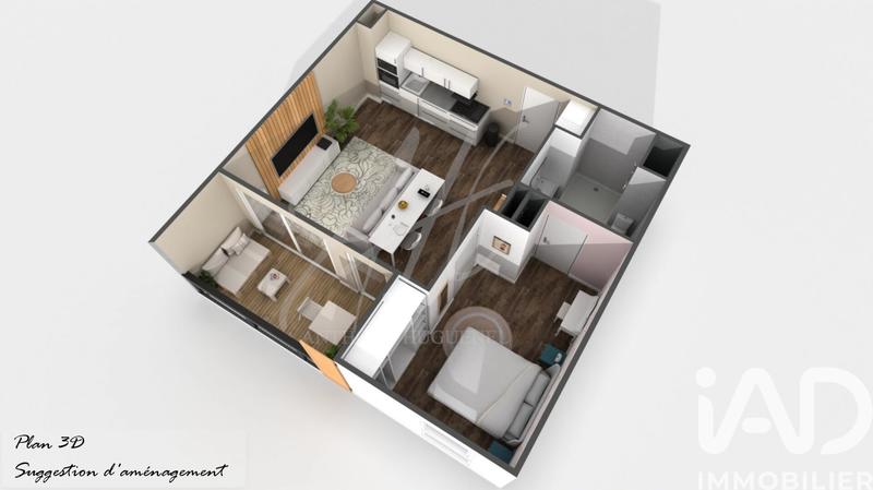 Appartement - 41 m² - 2 pièces