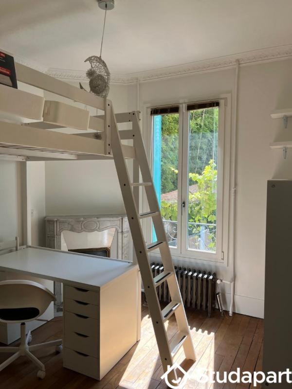 Chambre - 12 m² - 1 pièce