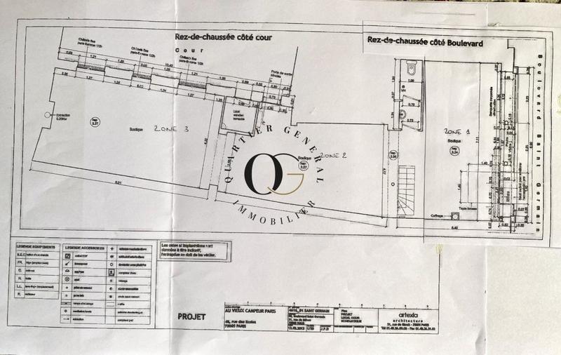 Local commercial - 128 m² - 3 pièces