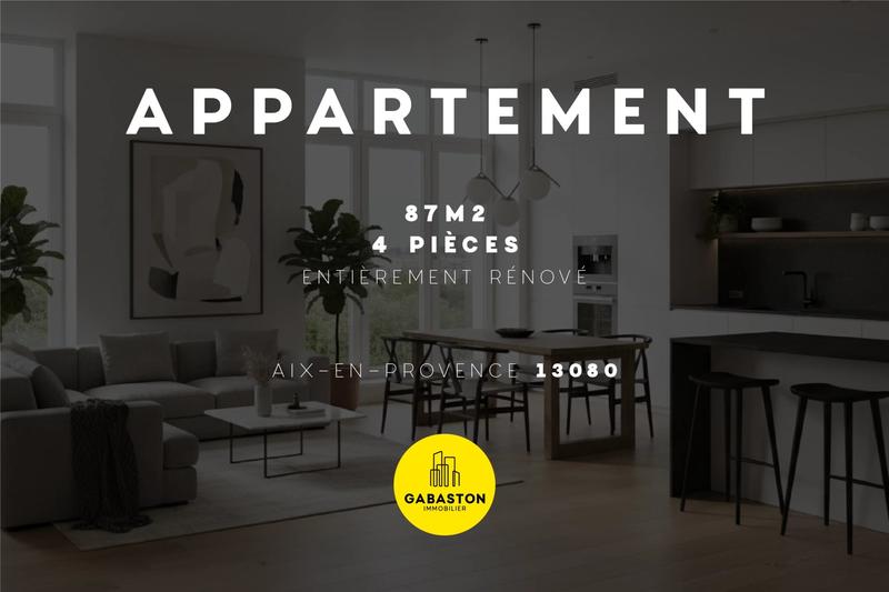 Appartement - 87 m² - 4 pièces