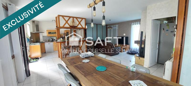 Maison - 105 m² - 4 pièces